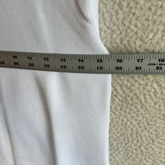 J Crew Sleeveless sweater-dress in stretch viscose blend Womens Small White - Picture 5 of 10